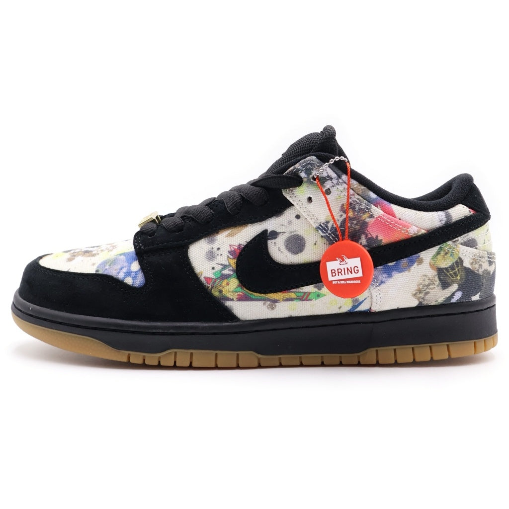 NIKE SB(ナイキエスビー) ×SUPREME RAMMELLZEE DUNK LOW FD8778-001 シュプリーム ラメルジー ダンク ローカットスニーカー US9/27.0cm ブラック/マルチ
