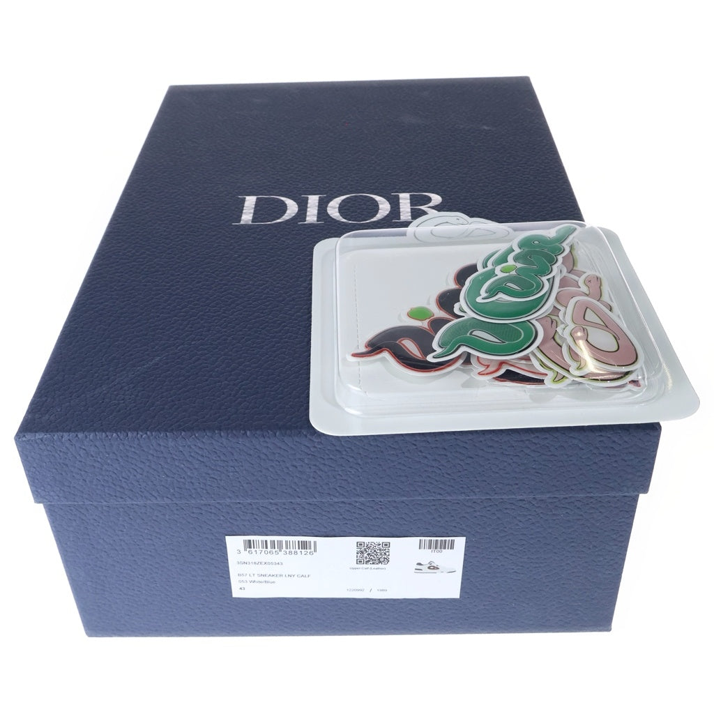 Christian Dior(クリスチャンディオール) ×KAWS B57 Low-Top Sneaker Limited and Numbered Edition 3SN318ZEX_H053 ×カウズ カーフスキン ローカットスニーカー 43
