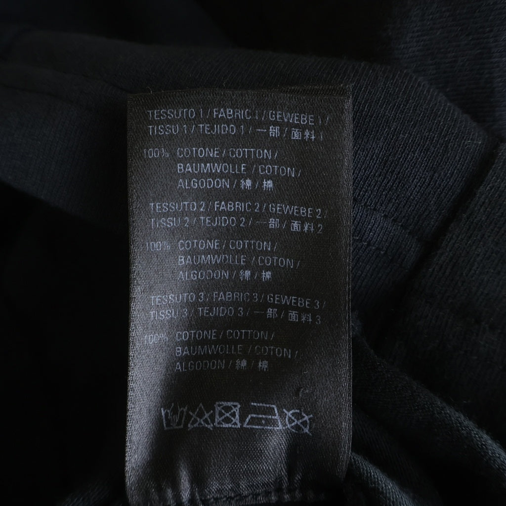 BALENCIAGA(バレンシアガ) 21SS 青山限定 CUTUP LONGSLEEVE TEE 661602-TKVD1 再構築デザインクルーネックロングスリーブ長袖Tシャツ