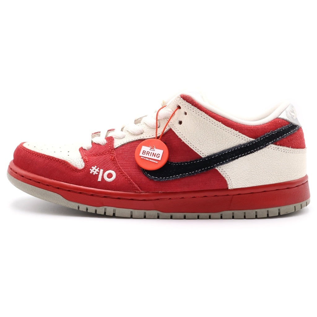 NIKE SB(ナイキエスビー) 【観賞用2011年製】DUNK LOW ROLLER DERBY 313170-601 ダンク ローラー ダービー ローカットスニーカー US9.5/27.5cm レッド/ホワイト