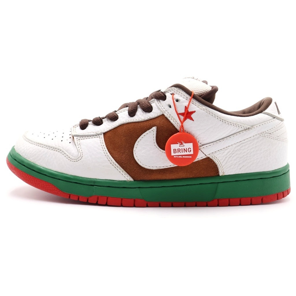 NIKE SB(ナイキエスビー) 【鑑賞用2004年製】DUNK LOW PRO CALIFORNIA 304292‐211 ダンク カリフォルニア ローカットスニーカー US9.5/27.5cm ホワイト/グリーン