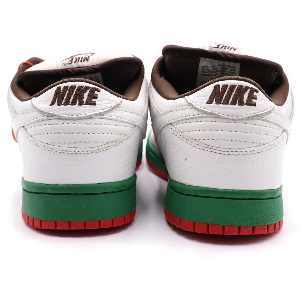 NIKE SB(ナイキエスビー) 【鑑賞用2004年製】DUNK LOW PRO CALIFORNIA 304292‐211 ダンク カリフォルニア ローカットスニーカー US9.5/27.5cm ホワイト/グリーン
