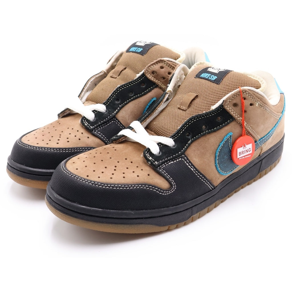 NIKE SB(ナイキエスビー) 【観賞用 2005年製】 DUNK LOW SLAM CITY 304292-201 ダンク スラムシティ ローカットスニーカー US10.5/28.5cm ブラウン/ブルー