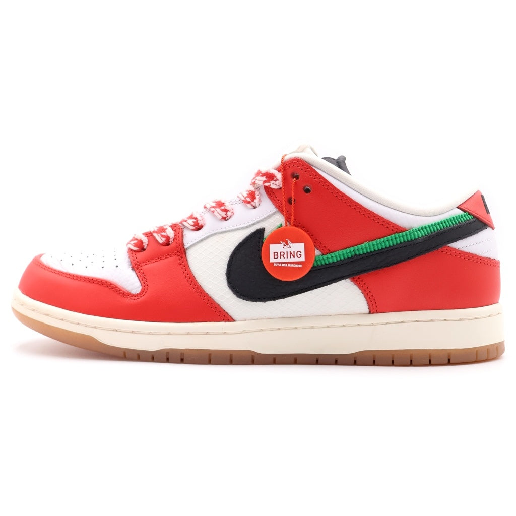 NIKE SB(ナイキエスビー) ×FRAME SKATE DUNK LOW PRO QS HABIBI CT2550-600 フレイムスケート ダンク ハビビ ローカットスニーカー US11/29.0cm ホワイト/レッド