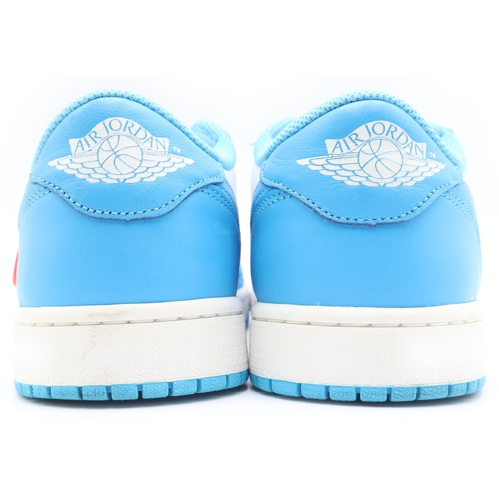 NIKE SB(ナイキエスビー) AIR JORDAN 1 LOW QS UNC CJ7891-401 エアジョーダン1 ノースカロライナ ローカットスニーカー US9/27.0cm ブルー/ホワイト