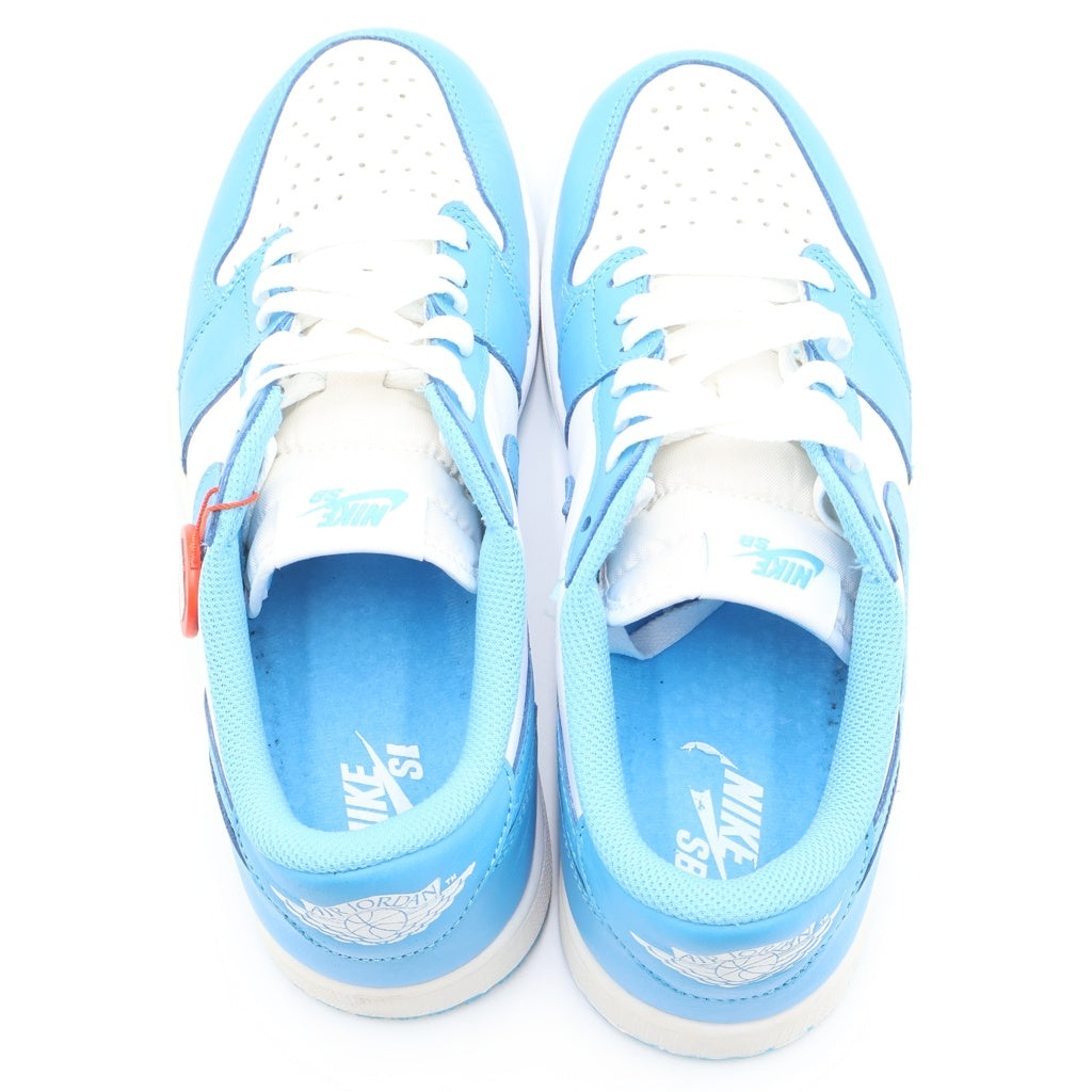 NIKE SB(ナイキエスビー) AIR JORDAN 1 LOW QS UNC CJ7891-401 エアジョーダン1 ノースカロライナ ローカットスニーカー US9/27.0cm ブルー/ホワイト