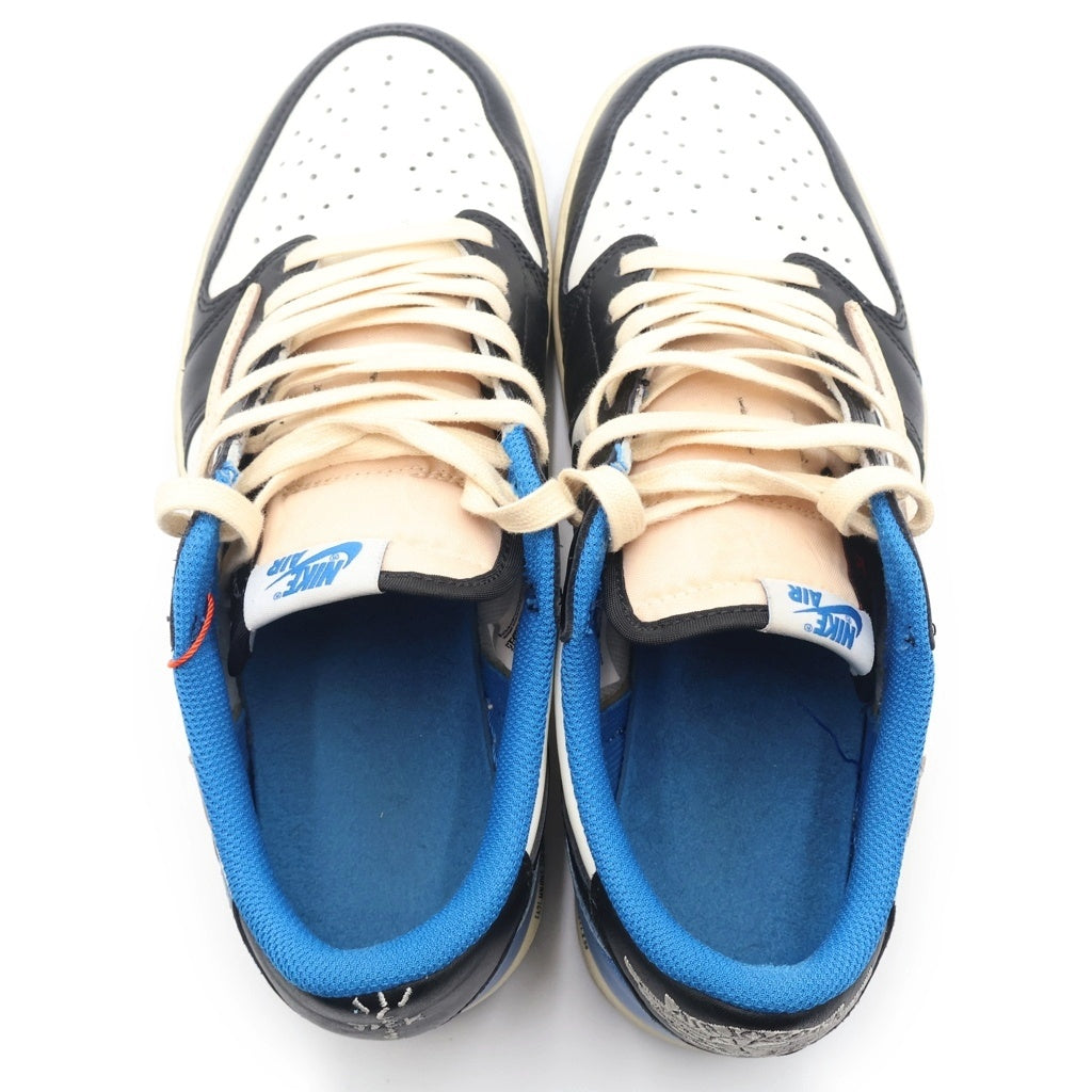 NIKE(ナイキ) ×TRAVIS SCOTT FRAGMENT DESIGN AIR JORDAN 1 LOW OG SP DM7866-140 トラヴィススコット フラグメント エアジョーダン1 ローカットスニーカー US9/27.0cm