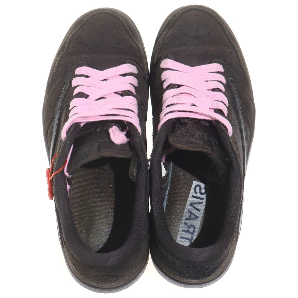 NIKE(ナイキ) ×TRAVIS SCOTT AIR JORDAN 1 LOW OG SP VELVET BROWN DM7866-202 トラヴィススコット エアジョーダン1 ベルベットブラウン ローカットスニーカー US8.5/26.5cm