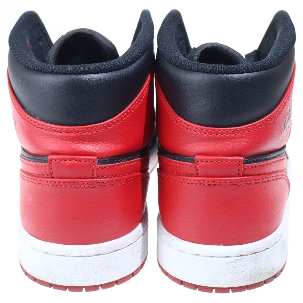 NIKE(ナイキ) AIR JORDAN 1 MID BRED 554724-074 エアージョーダン1