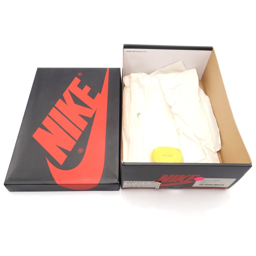NIKE(ナイキ) AIR JORDAN 1 RETRO HIGH VARSITY MAIZE 861428-107 エアジョーダン1 ノットフォーリセール ハイカットスニーカー US11/29.0cm イエロー/ホワイト