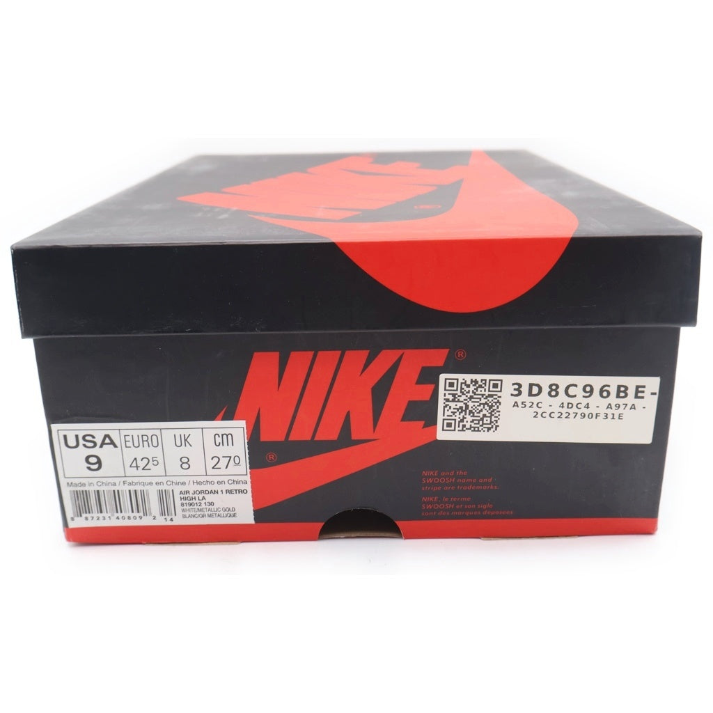 NIKE(ナイキ) AIR JORDAN 1 RETRO HIGH LA 819012-130 エアジョーダン1 ロサンゼルス ハイカットスニーカー US9/27.0cm ホワイト