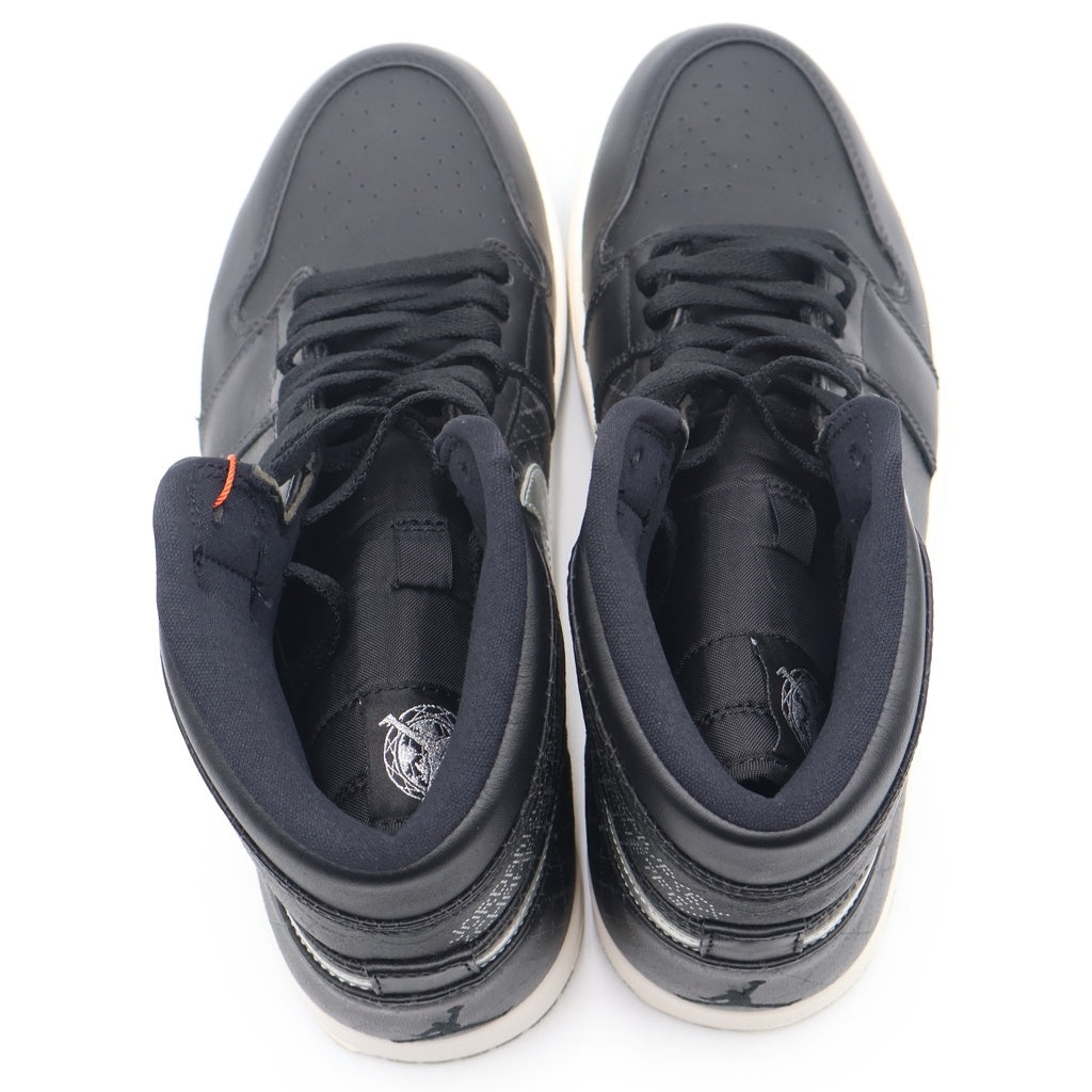 NIKE(ナイキ) 【観賞用 2015年製】 AIR JORDAN 1 RETRO HIGH ALLSTAR 850703-011 エアジョーダン1 レトロ オールスター ハイカットスニーカー US10.5/28.5cm ブラック