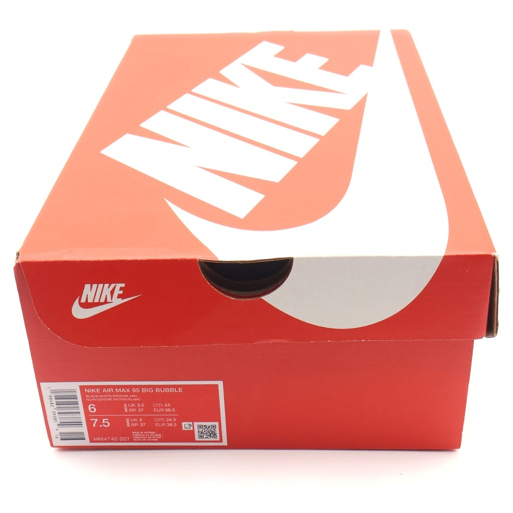 NIKE(ナイキ) AIR MAX 95 OG BIG BUBBLE GRANITE 2026 エアマックス95 OG ビッグバブル グラナイト ローカットスニーカー グレー US6/24cm HM4740-007 レディース