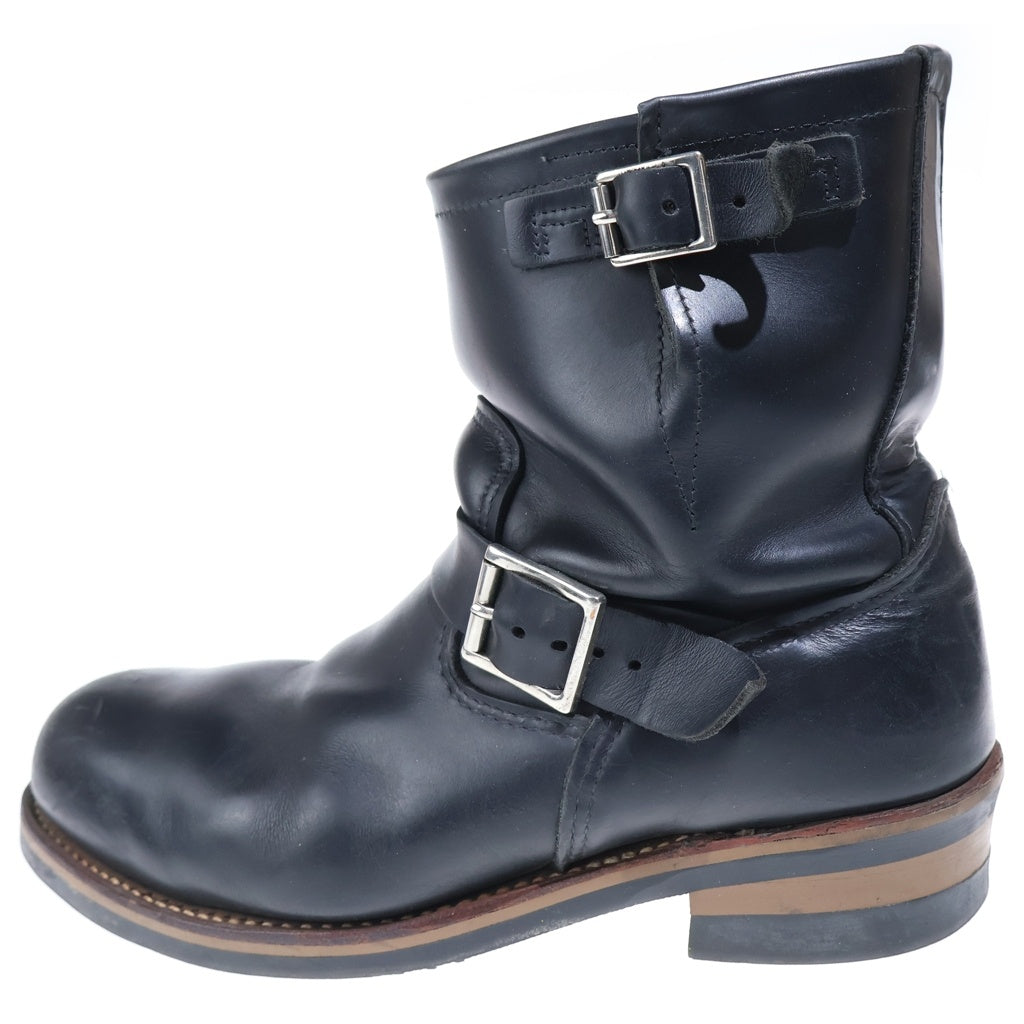RED WING(レッド ウイング) レザーハイカットエンジニアブーツ ブラック US10.5/28.5cm