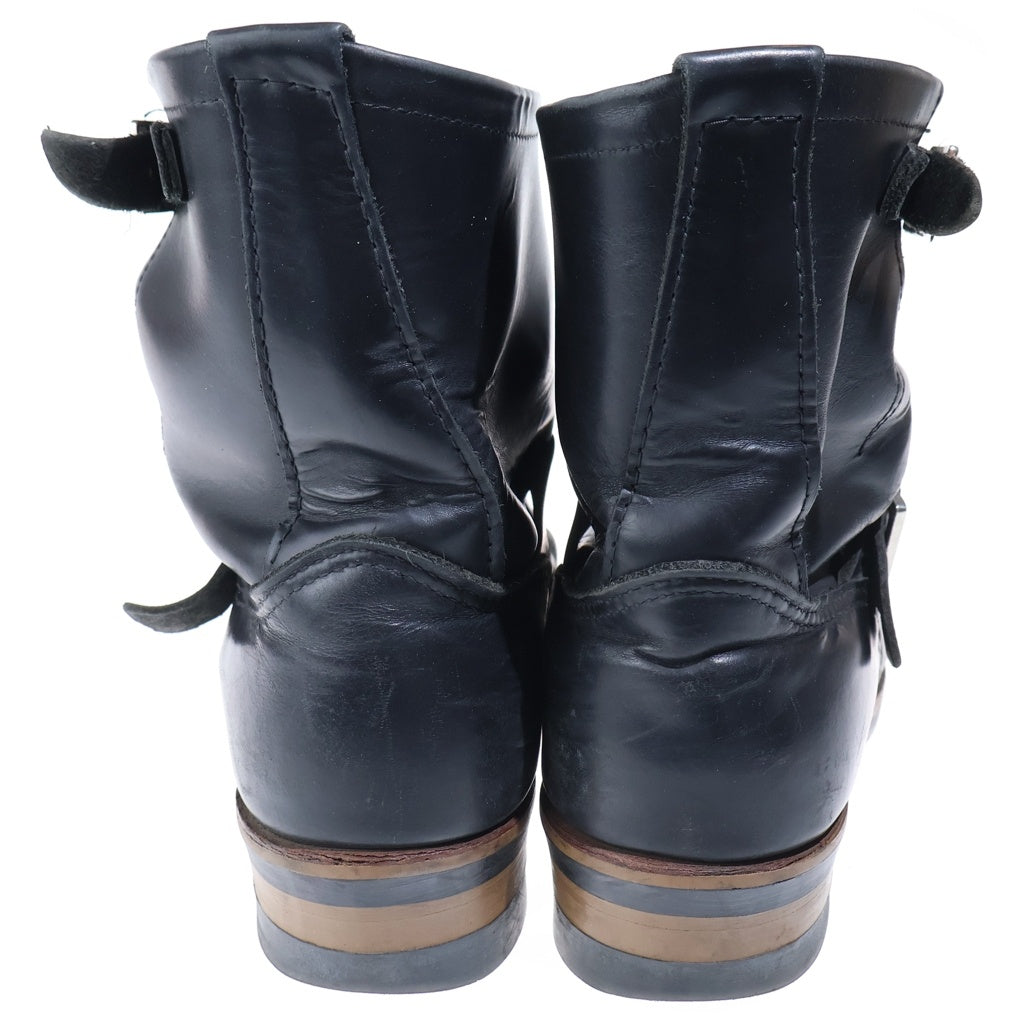 RED WING(レッド ウイング) レザーハイカットエンジニアブーツ ブラック US10.5/28.5cm