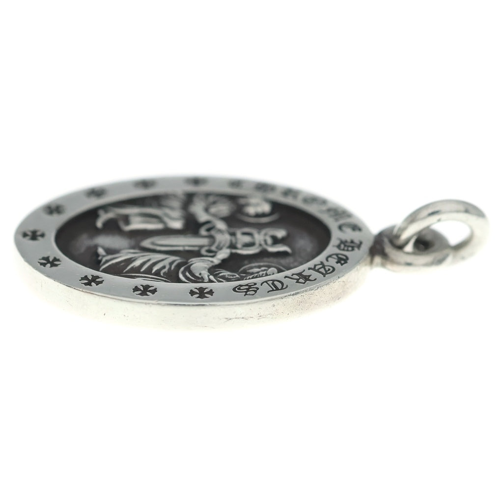 CHROME HEARTS(クロムハーツ) ANGEL MEDAL OVAL オーバルエンジェルメダル ペンダントトップ シルバー BCA207