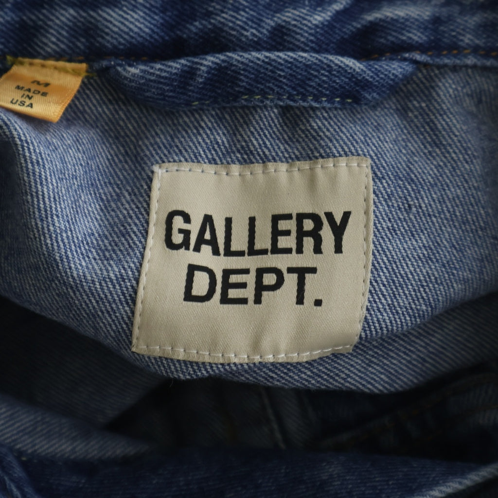 GALLERY DEPT.(ギャラリーデプト) バックロゴフロントボタンデニムジャケット インディゴ