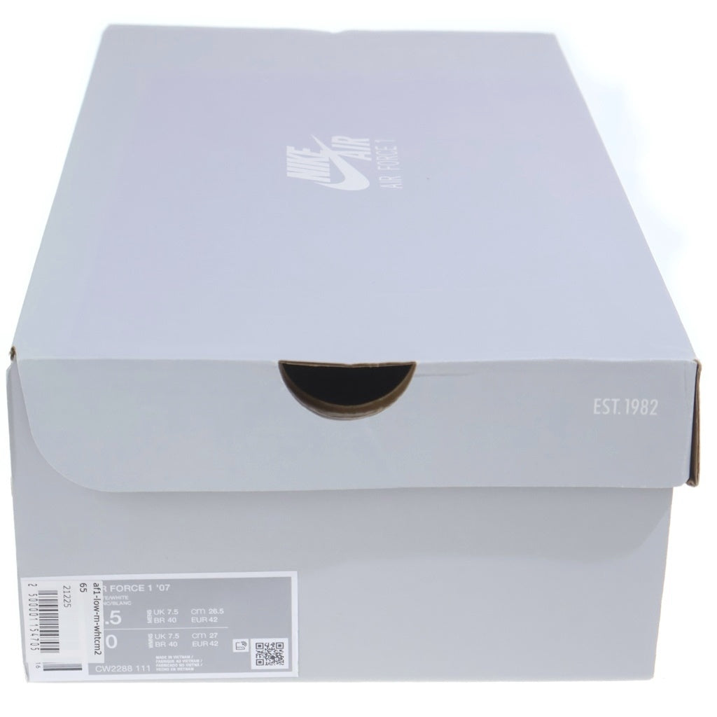 NIKE(ナイキ) AIR FORCE 1 LOW 07 CW2288-111 エアフォース1 ローカットスニーカー ホワイト US8.5/26.5cm