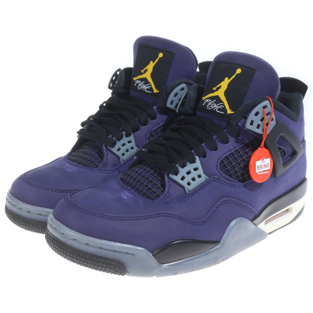 NIKE(ナイキ) AIR JORDAN 4 RETRO OG LAKERS FV5029-500 エアジョーダン4 レイカーズ ハイカットスニーカー US8/26.0cm ネイビー