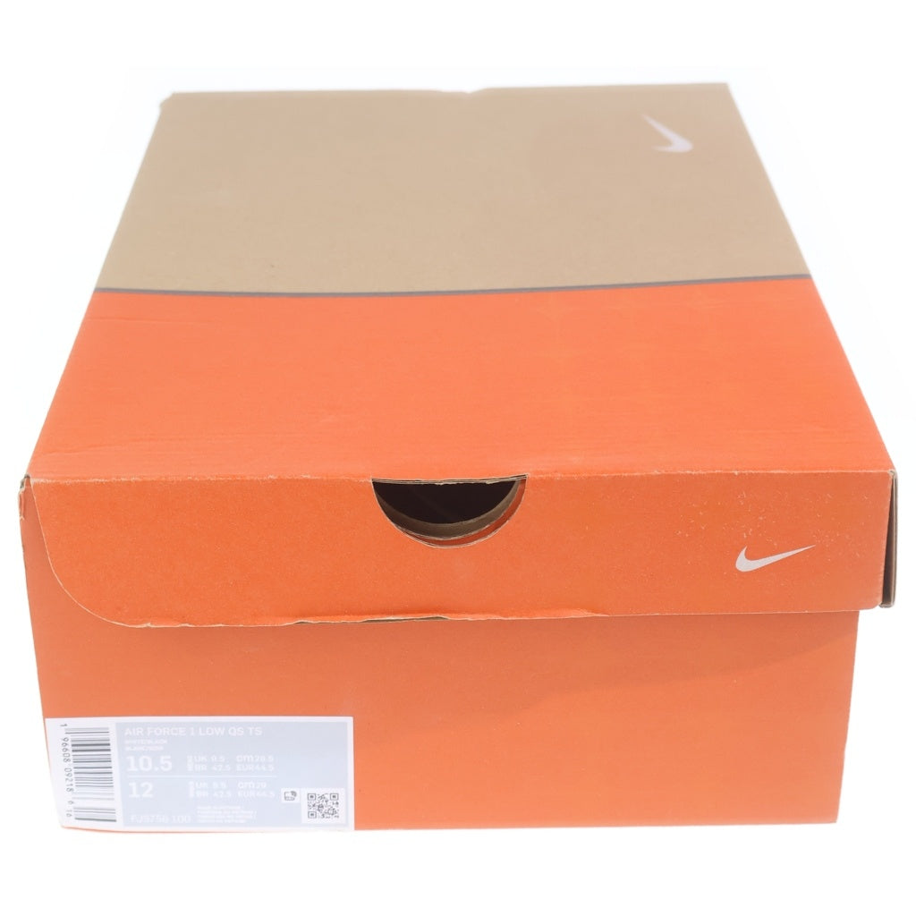 NIKE(ナイキ) AIR FORCE 1 LOW QS TERROR SQUAD FJ5756-100 エアフォース 1 ローカット スニーカー US10.5/28.5cm ブラック/ホワイト