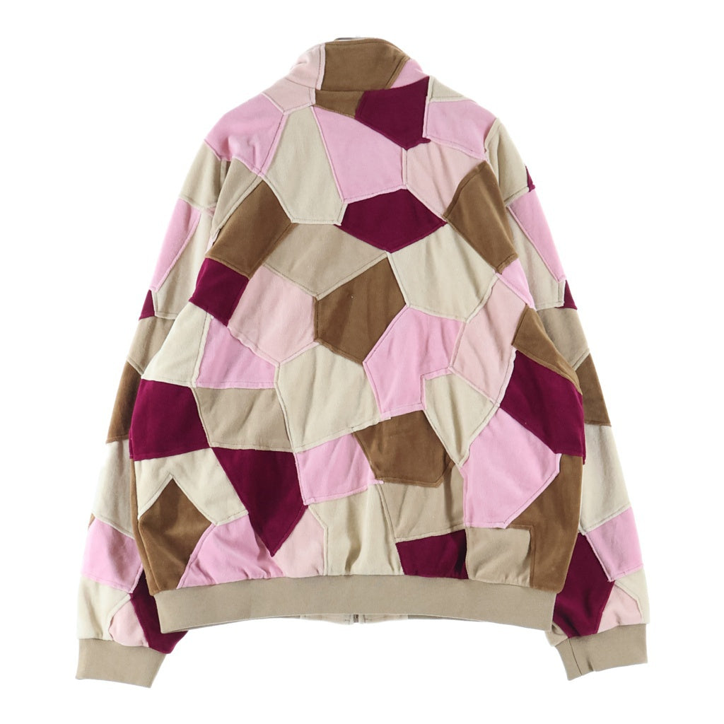 SUPREME(シュプリーム) 25SS Patchwork Velour Track Jacket パッチ