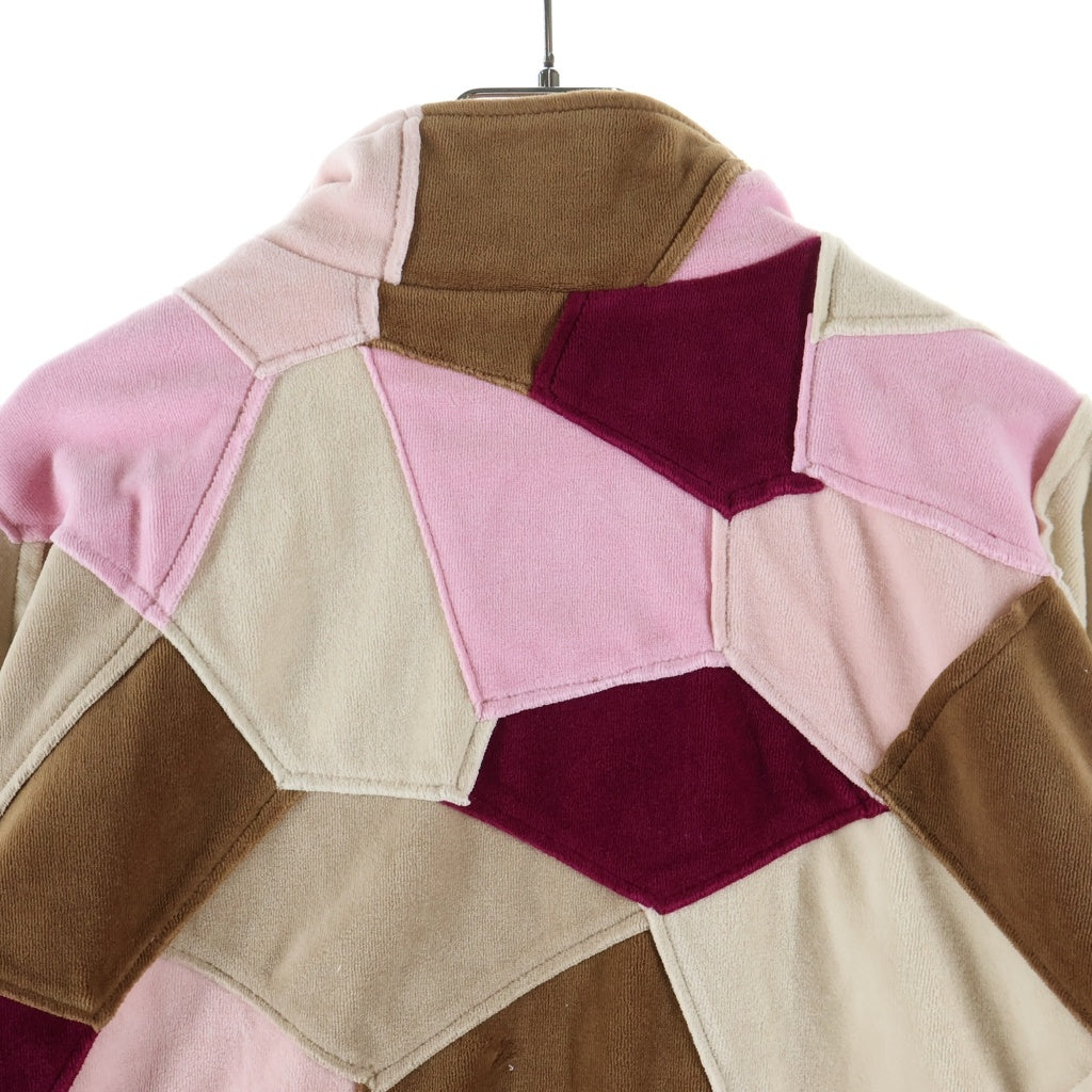 SUPREME(シュプリーム) 25SS Patchwork Velour Track Jacket パッチ