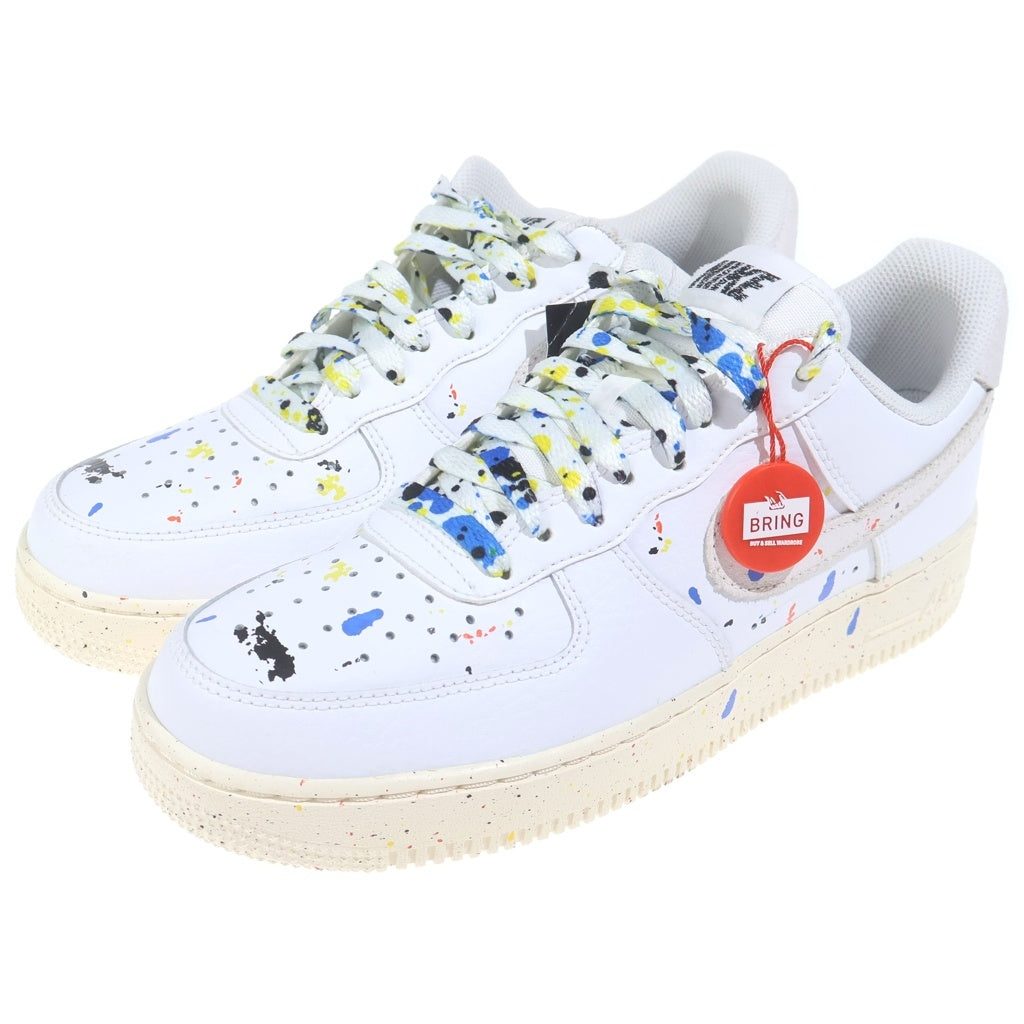 NIKE(ナイキ) AIR FORCE 1 LOW PAINT SPLATTER CZ0339-100 エアフォースロー ペイント スプラッター ホワイト US8/26.0cm