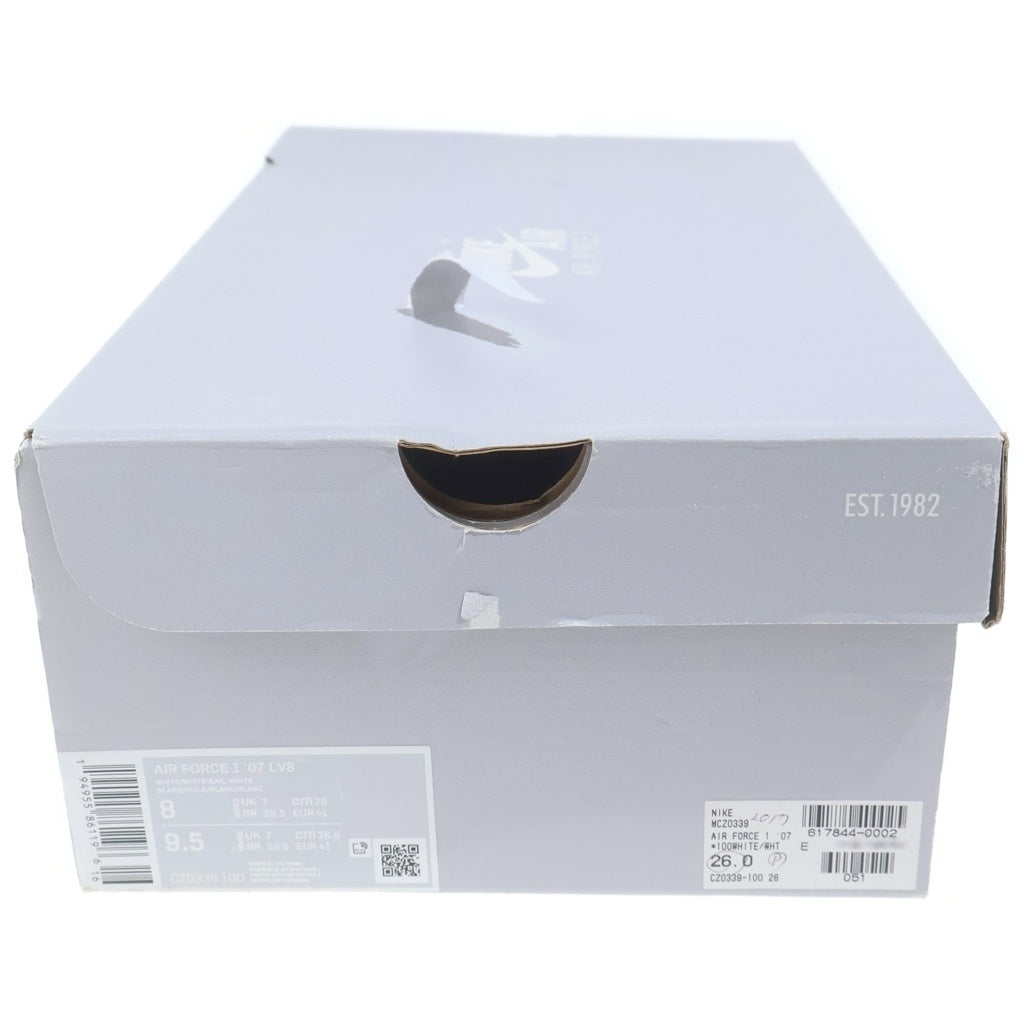 NIKE(ナイキ) AIR FORCE 1 LOW PAINT SPLATTER CZ0339-100 エアフォースロー ペイント スプラッター ホワイト US8/26.0cm