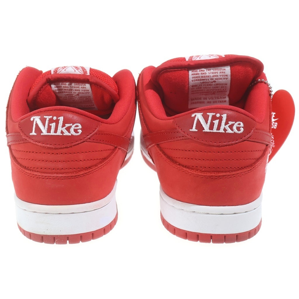NIKE SB(ナイキエスビー) ×Girls Don't Cry DUNK LOW PRO QS BQ6832-600×ガールズドントクライ ダンク ローカットスニーカー US9.5/27.5cm レッド