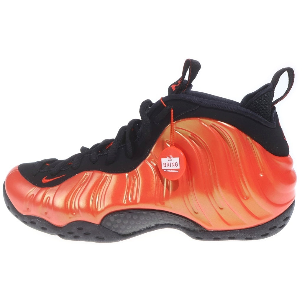 NIKE(ナイキ) AIR FOAMPOSITE ONE HABANERO RED 314996‐603 エアフォームポジット ワン ハバネロ レッド ミッドカットスニーカー US9.5/27.5cm レッド/ブラック