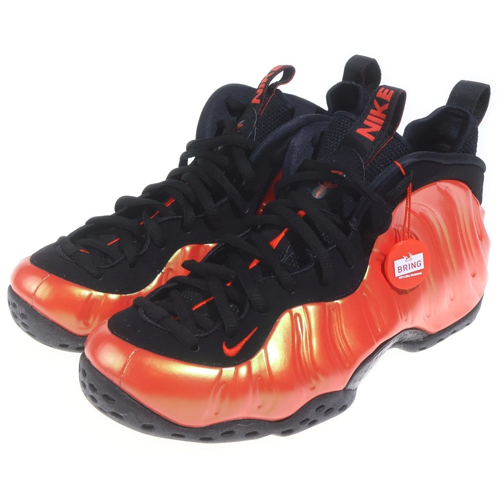NIKE(ナイキ) AIR FOAMPOSITE ONE HABANERO RED 314996‐603 エアフォームポジット ワン ハバネロ レッド ミッドカットスニーカー US9.5/27.5cm レッド/ブラック