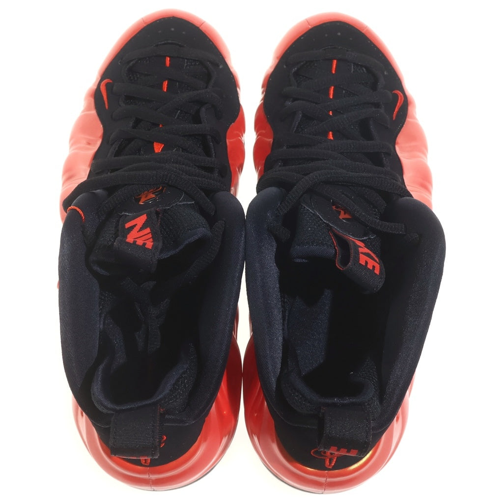 NIKE(ナイキ) AIR FOAMPOSITE ONE HABANERO RED 314996‐603 エアフォームポジット ワン ハバネロ レッド ミッドカットスニーカー US9.5/27.5cm レッド/ブラック