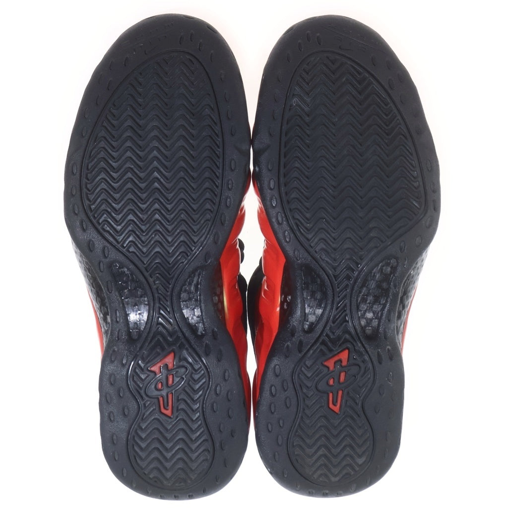 NIKE(ナイキ) AIR FOAMPOSITE ONE HABANERO RED 314996‐603 エアフォームポジット ワン ハバネロ レッド ミッドカットスニーカー US9.5/27.5cm レッド/ブラック