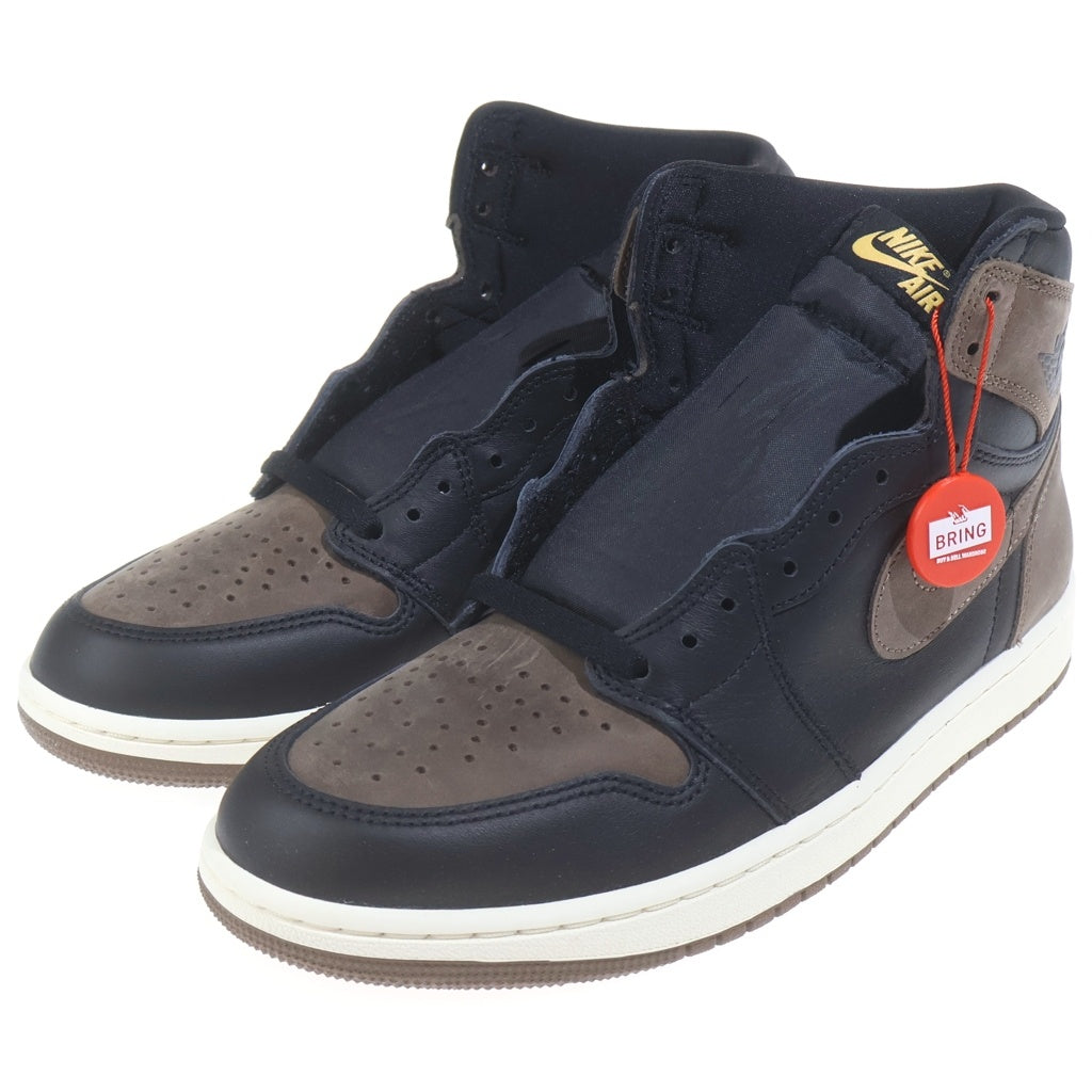 NIKE(ナイキ) AIR JORDAN 1 RETRO HIGH OG PALOMINO DZ5485-020 エアジョーダン1 レトロ パロミノ ハイカットスニーカー US9.5/27.5cm ブラウン/ブラック