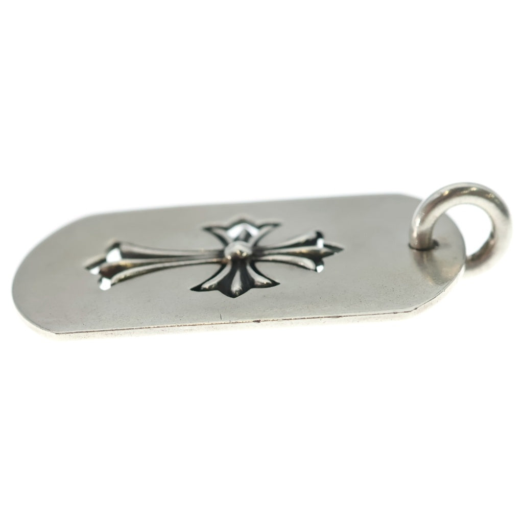 CHROME HEARTS(クロムハーツ) D TAG LRG CROSS DAGG カットアウトクロス ラージ ペンダントトップ シルバー