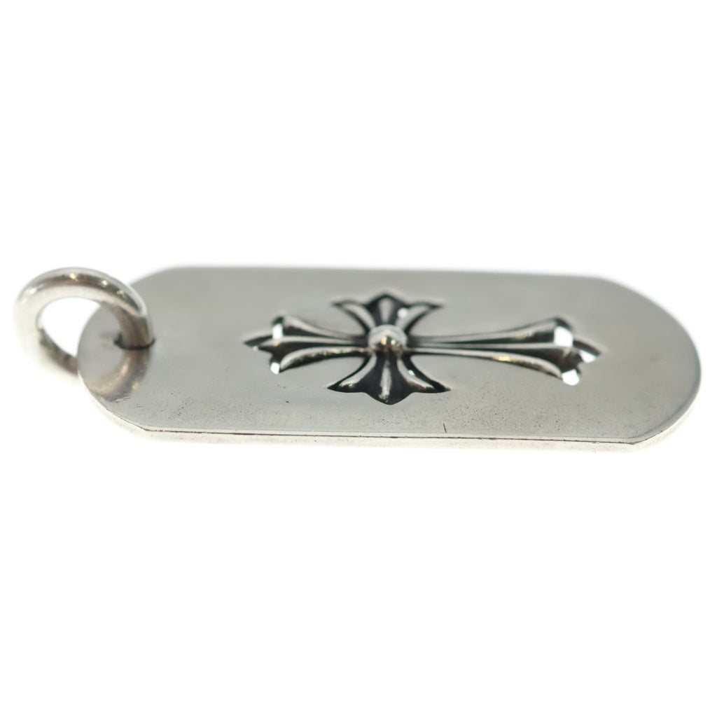 CHROME HEARTS(クロムハーツ) D TAG LRG CROSS DAGG カットアウトクロス ラージ ペンダントトップ シルバー