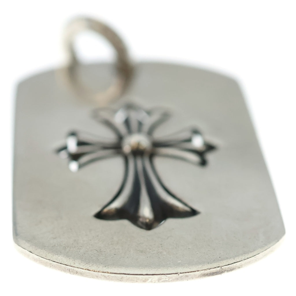 CHROME HEARTS(クロムハーツ) D TAG LRG CROSS DAGG カットアウトクロス ラージ ペンダントトップ シルバー