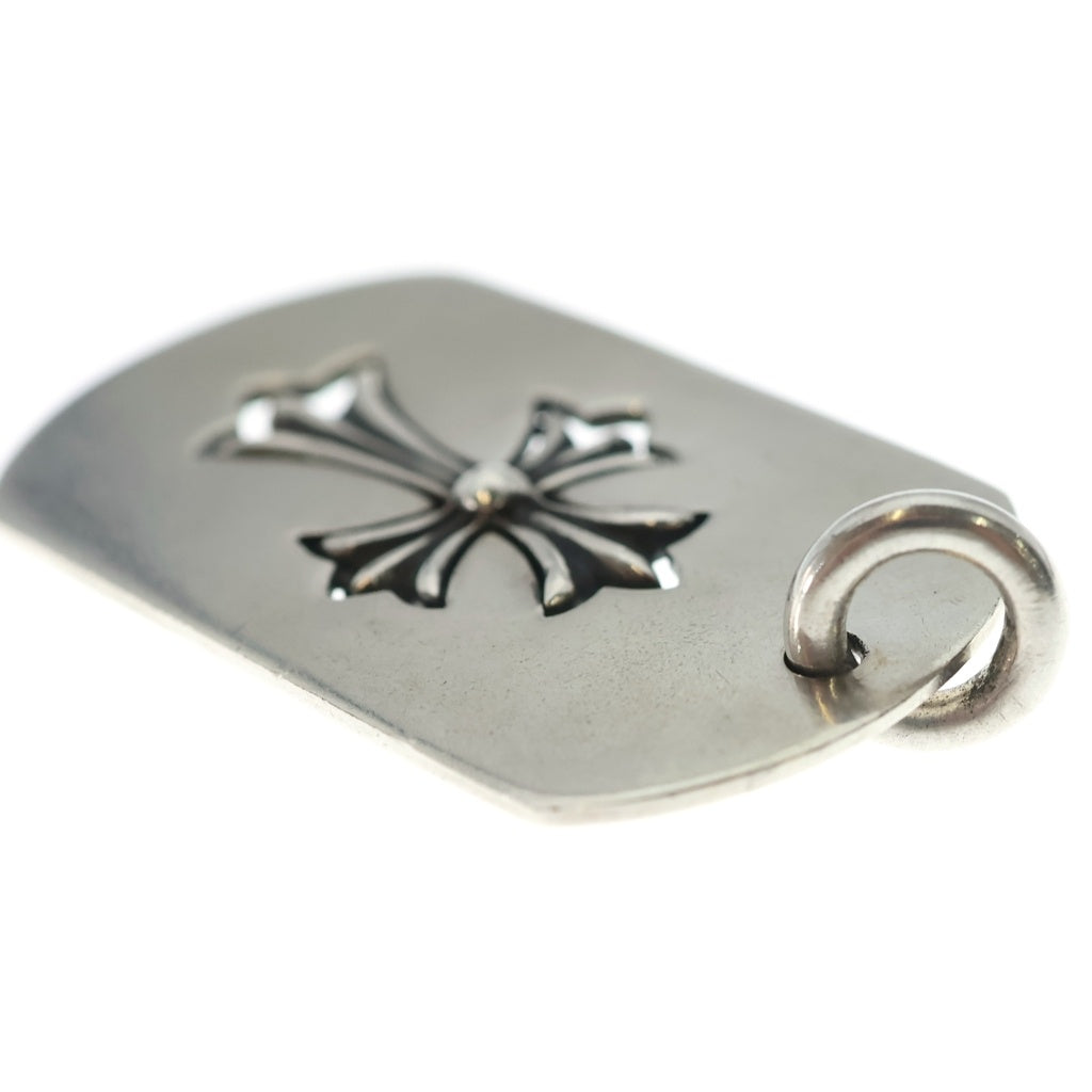 CHROME HEARTS(クロムハーツ) D TAG LRG CROSS DAGG カットアウトクロス ラージ ペンダントトップ シルバー