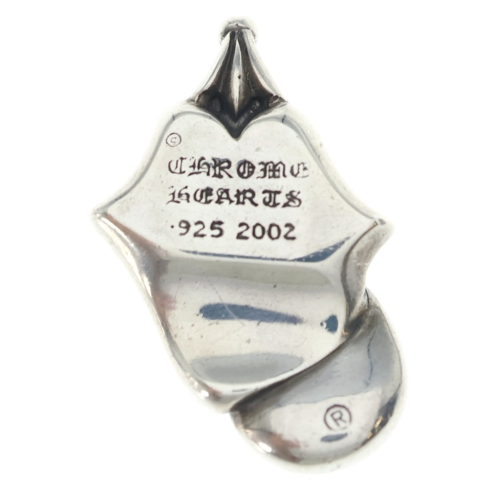 CHROME HEARTS(クロムハーツ) LIPS TONGUE CHARM リップアンドタンチャーム シルバーネックレストップ シルバー