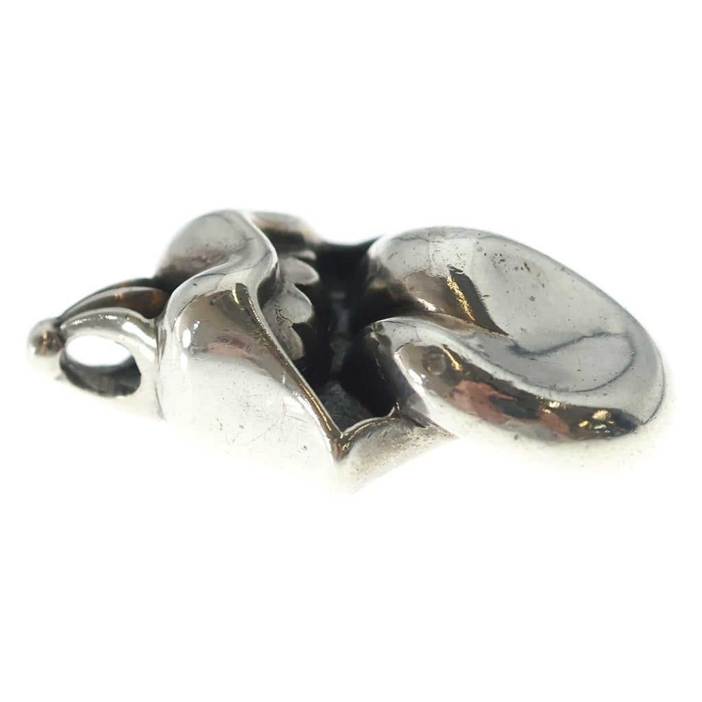 CHROME HEARTS(クロムハーツ) LIPS TONGUE CHARM リップアンドタンチャーム シルバーネックレストップ シルバー