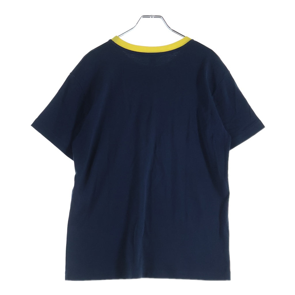 LOUIS VUITTON(ルイヴィトン) 23SS フロントロゴ チェーン半袖Tシャツ カットソー ネイビー RW232W UOL FPTS10 レディース