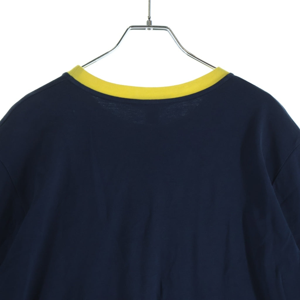 LOUIS VUITTON(ルイヴィトン) 23SS フロントロゴ チェーン半袖Tシャツ カットソー ネイビー RW232W UOL FPTS10 レディース