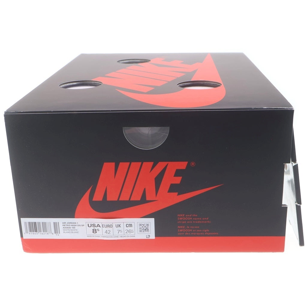NIKE(ナイキ) ×V.A.A Air Jordan 1 Retro High OG Alaska AA3834-100 エアジョーダン1 ハイカットスニーカー ライトブルー/ホワイト US8.5/26.5cm