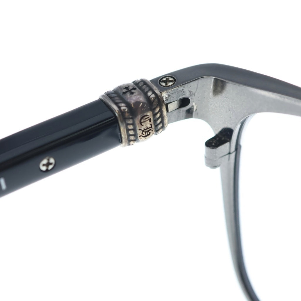 CHROME HEARTS(クロムハーツ) GROWLER I グラウラー スクエア アイウェア ブラック
