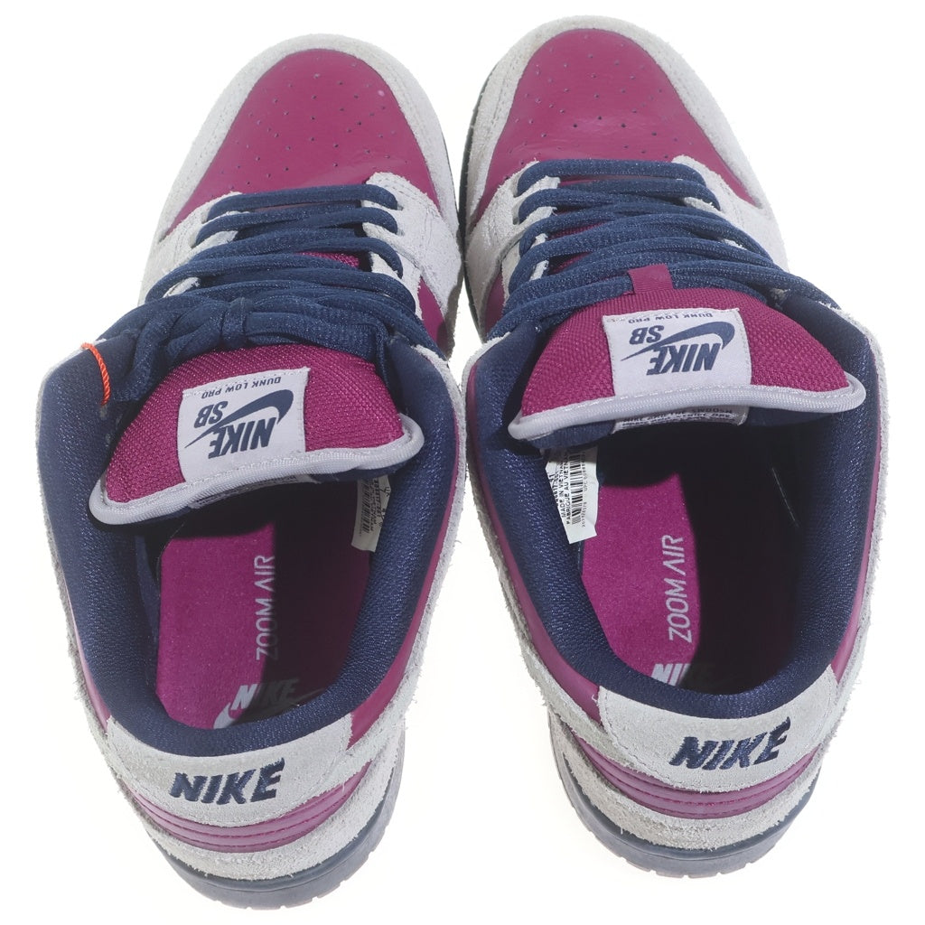 NIKE SB(ナイキエスビー) DUNK LOW PRO BQ6817-001 ダンク アトモスフィアグレー ローカットスニーカー US8/26.0cm グレー/パープル