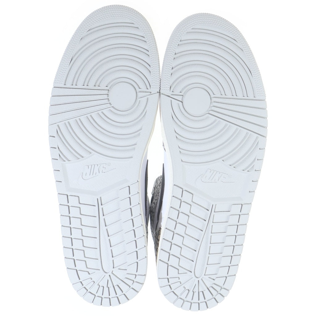 NIKE(ナイキ) AIR JORDAN 1 RETRO HIGH OG WHITE CEMENT ELEPHANT DZ5485-052 エアジョーダン1 ハイ OG ホワイトセメント サファリ ハイカットスニーカー US12/30.0cm
