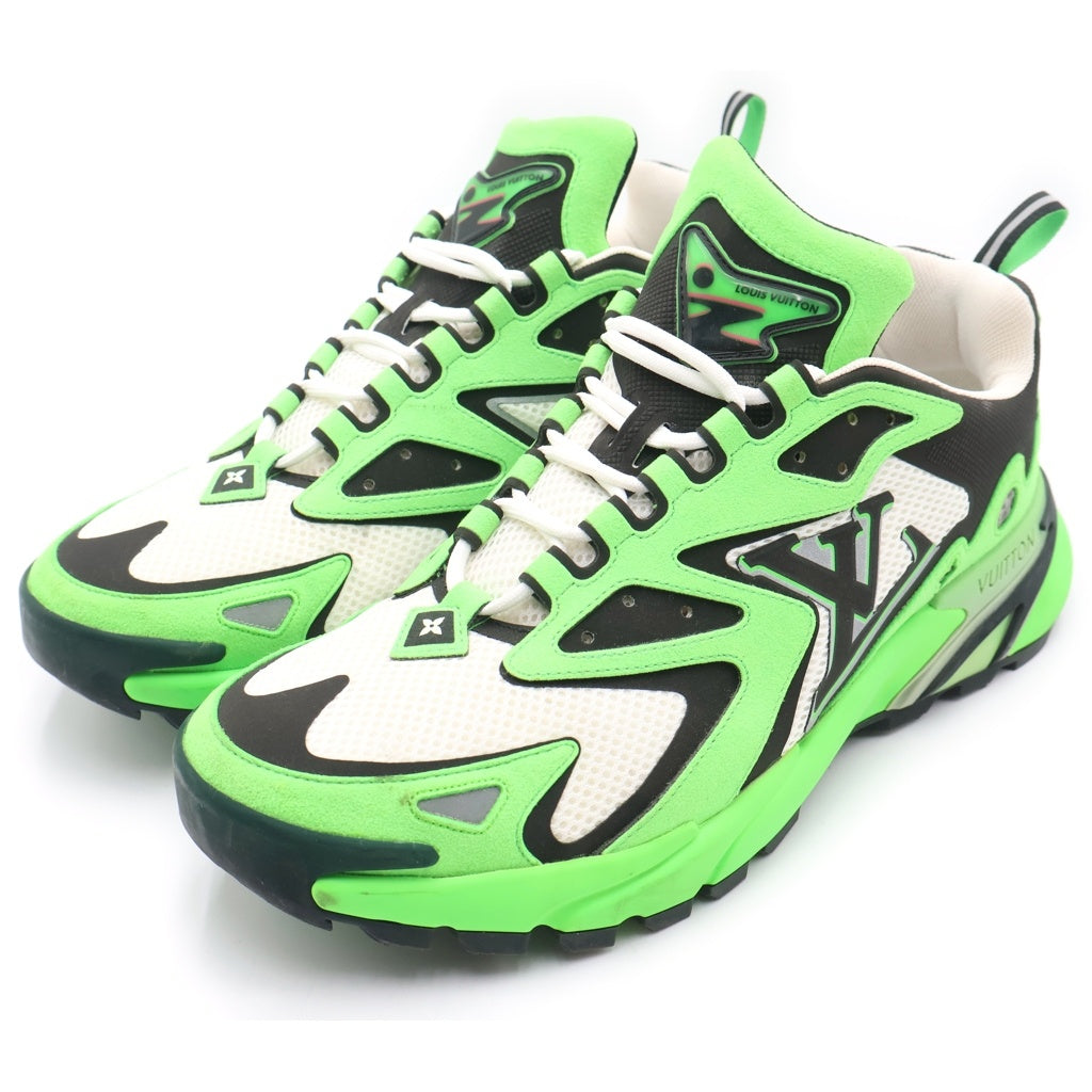 LOUIS VUITTON(ルイヴィトン) Runner Tatic Line MS0291 ランナータティック ライン ローカットスニーカー グリーン 7.5
