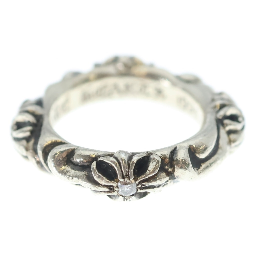 CHROME HEARTS(クロムハーツ) SBT BAND DIA SBTバンド 4ポイントダイヤリング シルバー