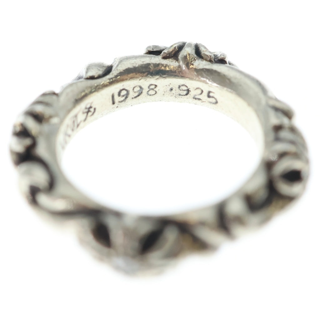 CHROME HEARTS(クロムハーツ) SBT BAND DIA SBTバンド 4ポイントダイヤリング シルバー