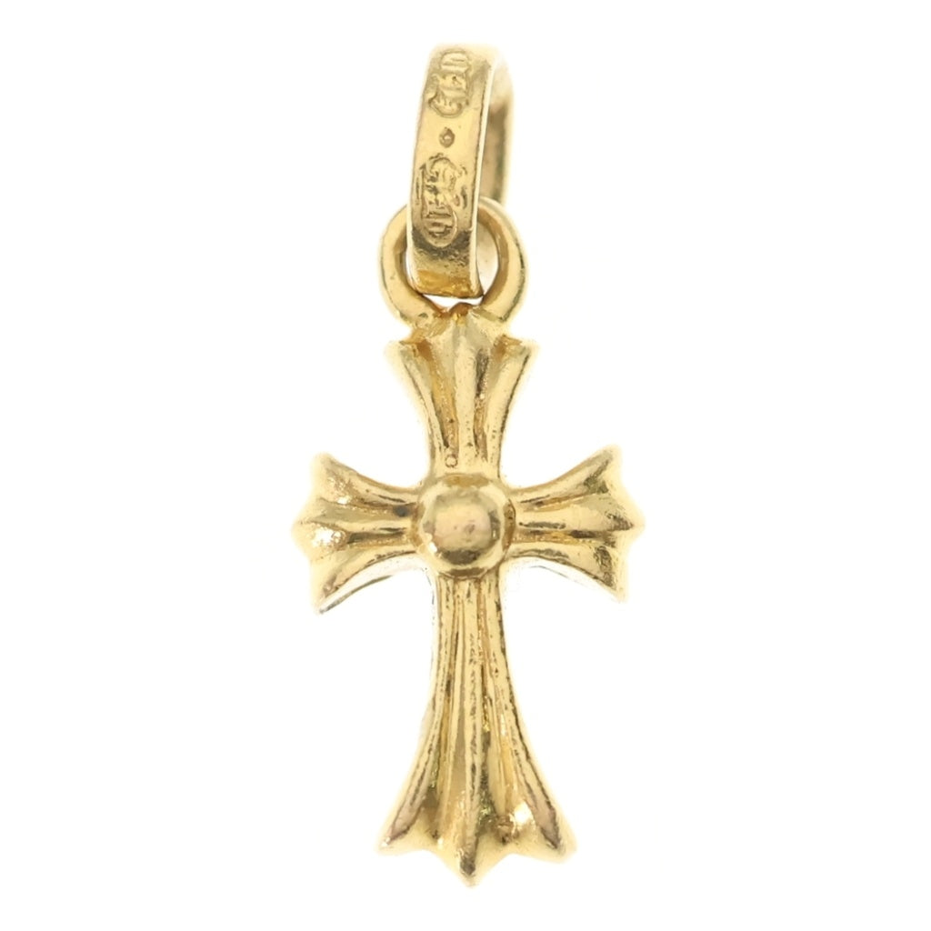 CHROME HEARTS(クロムハーツ) 22K CRS BBYFAT P/DIA ベイビーファットクロス PAVEダイヤ ペンダントトップ ゴールド BCA035